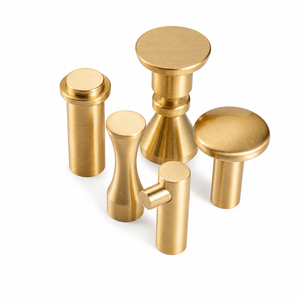 Modern Solid Brass Wall <b>Hook</b> Brushed Gold <b>Coat</b> <b>Hook</b> Robe <b>Hook</b> Towel <b>Hook</b> Heavy Duty Clothes Hanger Minimalist Home <b>Decor</b> - Product Image 1