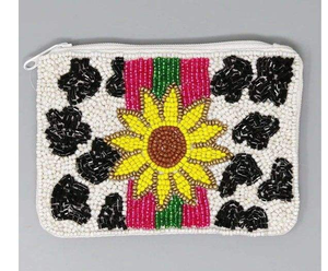 Monedero y Bolsa de Cuentas Bordadas a Mano de Diseño Exclusivo, Monedero de Cuentas Hecho a Mano de Alta Calidad, Bolsa de Cuentas con Diseño Personalizado Aceptado - Product Image 2