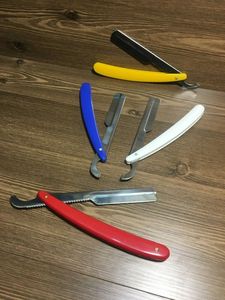Navaja de Afeitar de Hoja Recta de Acero Inoxidable con Mango de Madera, Cuchillo de Afeitar Profesional para Barbería, para Hombres, Uso Comercial y Doméstico - Product Image 2