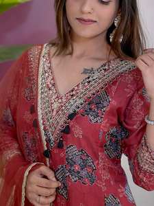 Avec les ensembles de costumes afghans les plus vendus et décorés avec le meilleur travail manuel et les impressions avec la taille disponible - Product Image 3