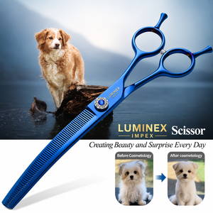 Premium Pet Grooming <b>Scissors</b> Set – Made from High-Quality Stainless Steel, Professional <b>Dog</b> & Cat Hair Cutting Kit with Case - Product Image 5