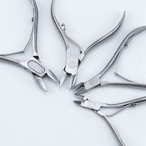 Pince à cuticules professionnelle en acier inoxydable pour manucure et pédicure, outil de coupe et de soin des ongles, pince coupante pour nail art - Product Image 6