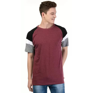 Camisetas de Manga Corta con Cuello Redondo de Punto Sólido para Hombre AZORES SPORTS de Alta Calidad al por Mayor |   Parte Delantera 100% Algodón Transpirable - Product Image 1