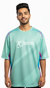 Camiseta Urbana Casual de Gran Tamaño para Hombre, Sublimada, Estilo Urbano - Product Image 4