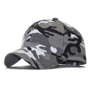 Gorra de Béisbol de Camuflaje de 6 Paneles, Ajustable, de Tela de Sarga, con Cierre de Velcro, para Uso Casual de Adultos - Product Image 3