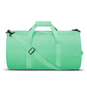 Sac de sport Huzu Enterprises HE-SB-1105 en toile rouge et grise 600D, 50-70L, avec bandoulière et plusieurs poches, pour la gym, le fitness et les voyages - Product Image 1