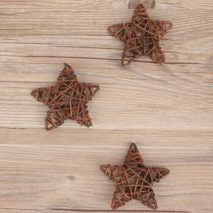 Decoración de Pared con Estrella Metálica para el Hogar, Estrella Colgante de Hierro Vintage, Arte para Interiores y Exteriores, Navidad - Product Image 2
