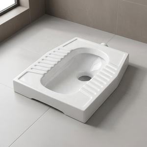 Rustic Black Square <b>Pan</b> Professional Manufacture Modern Design Rectangle Squat <b>Pan</b> Toilet <b>Ceramic</b> Sanitary Ware - Product Image 6