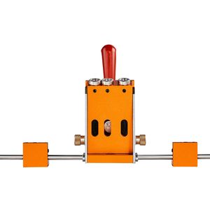 Kit de système de perçage de poches 34 pièces avec pince en C de 11 pouces, forets escalonnés, clés et butées de perçage - Machines à percer le bois - Product Image 5