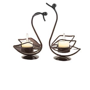 Design classique métal fer noir mat fini bougeoir votif pour accessoires de décoration de salon à un prix abordable - Product Image 1
