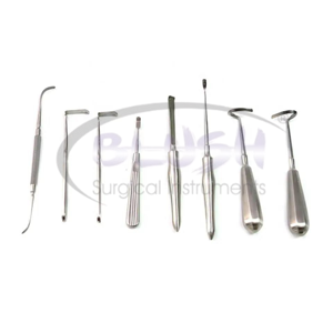 8 Pcs Daniel Complete Surgical Instruments Set for Rib Harvesting Manual Power Source Made of Stainless Steel By <b>Blush</b> Surgical - Product Image 6