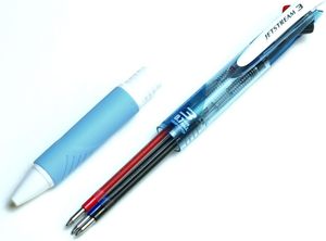 Bolígrafo Auténtico Mitsubishi Uni Jetstream SXE3-400 de 3 Colores, 0.7mm, Hecho en Japón, Papelería JDM al por Mayor - Product Image 5