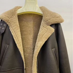 Leather Motorbike <b>Jackets</b> <b>Racing</b> Zip up <b>Racing</b> <b>Jacket</b> Motorbike <b>jacket</b> with Flame-Retardant Protection Padded Shoulders - Product Image 6