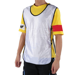 Chaleco de Fútbol Profesional Ligero, Transpirable, que Absorbe la Humedad, Ecológico, Unisex, 100% Poliéster, Costuras Duraderas, Brazales Flexibles - Product Image 3