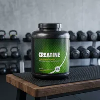 Poudre de créatine monohydrate végétalienne compatible avec le régime cétogène, 20-29 g de protéines, sans gluten, pour la perte de poids et la croissance musculaire chez l'adulte, récupération rapide