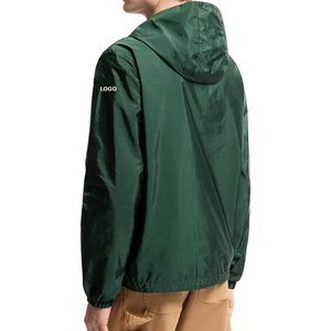 Chaqueta Cortavientos Personalizada para Hombre, con Capucha, de Nailon Ligero, Impermeable, Técnica, Minimalista, Casual y Premium - Product Image 2