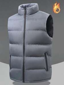Oem Winter Trend Waterproof Wholesale Winter Clothes Jacket Cheap <b>Waistcoats</b> Men Safety <b>Long</b> Puffer Vest - Product Image 2