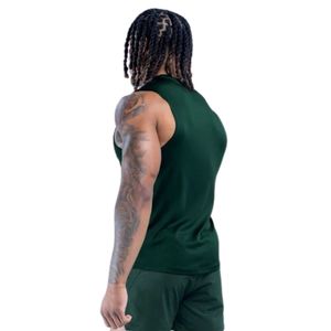 Camiseta sin Mangas Verde Oscuro para Hombre, Personalizada con Logotipo SHOUKAT, para Gimnasio, Fitness, Culturismo, Entrenamiento, Ropa Deportiva, Atlética C - Product Image 2
