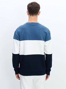 Sudadera de Cuello Redondo en 3 Colores, Sudadera Holgada de Color Sólido, Prenda Informal de Punto de Algodón para Invierno, Ropa Personalizada - Product Image 6