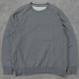 Sweat-shirts en molleton anti-rides à col rond et manches longues pour hommes, en coton biologique, grande taille, vente en gros 2026 - Product Image 5