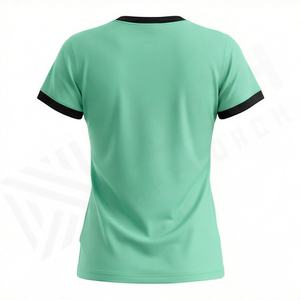 Women's High Quality Casual Custom Solid T-Shirt <b>Tie</b> <b>Dye</b> Logo Printing Spandex Cotton Blend Style <b>Top</b> Customized Color - Product Image 2