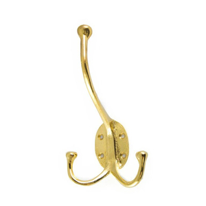 Antique Metal Wall <b>Hook</b> with Tree Pattern Single Coat <b>Hook</b> for Home Bathroom Clothing Storage Drill Installation - Product Image 6