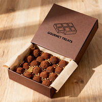 Boîte cadeau personnalisée de luxe en carton vide pour la Saint-Valentin, emballage artisanal pour bonbons et chocolats avec aimant