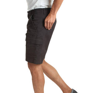 Pantalones Cortos de Trabajo de Estilo Único para Hombre, Multibolsillos, Deportivos y Casuales, de Color Sólido, con Botones y Cordón Ajustable - Product Image 3
