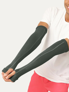 Manchons de bras AT Impex, protection UV, manchons chauffants pour les bras, unisexe, pour le vélo, le cyclisme, les sports de plein air, compression rafraîchissante - Product Image 6