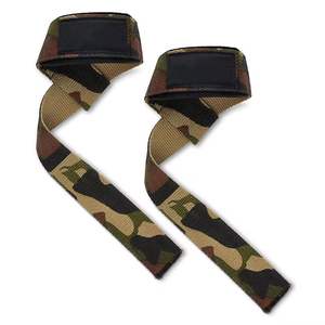 Correas de Levantamiento de Neopreno con Soporte de Carga Pesada en Forma de 8, Protector de Palma para Peso Muerto, Entrenamiento de Hombre Fuerte, Levantamiento de Pesas, Gimnasio de Alta Resistencia - Product Image 2