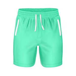 Summer Plus Size <b>Men's</b> Solid Oxford Fabric Gym <b>Shorts</b> 100% Cotton Breathable Mid Elastic Waist <b>Smart</b> Casual Pockets Front 220g - Product Image 4
