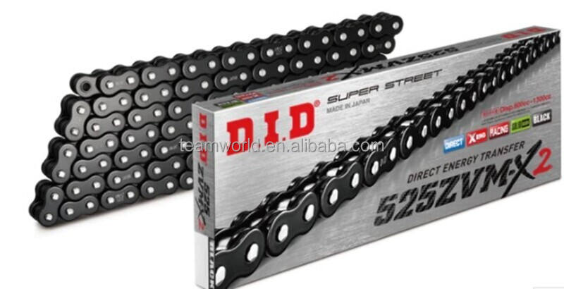 福 DID Black X-Ring Chain 525ZVM-X2 120 Links Raven Edition for