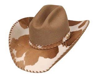 Chapeau Fedora en coton unisexe, style cowboy, à large bord, décontracté, pour l'extérieur, toutes saisons, taille adulte 50-52 cm - Product Image 6