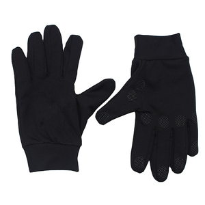 Guantes de dedo completo negros antideslizantes de poliéster para exteriores unisex para todas las estaciones - Product Image 3