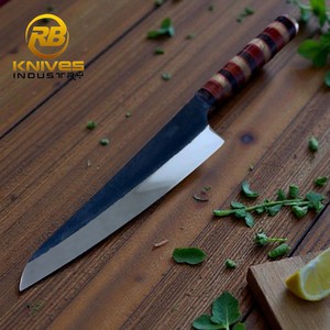 Custom Handmade Carbon Steel Chef <b>Knife</b> Razor <b>Sharp</b> <b>Kitchen</b> <b>Knife</b> Wood Handle Professional Cooking <b>Knife</b> OEM Bulk Supply - Product Image 1