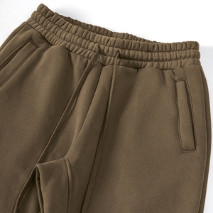 Pantalones Deportivos Anchos y Gruesos para Hombre, con Cintura Elástica y Logotipo Personalizado al por Mayor, 400GSM, OEM - Product Image 2