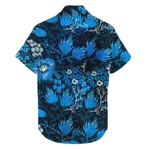 <b>Mens</b> Tropical Vacation Apparel Custom Graphic <b>Shirt</b> Soft Quick Dry Travel Resort Casual Summer Collection <b>Men</b> Beach <b>Shirts</b> - Product Image 3
