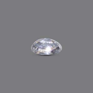 Certified Lab-Created White Zircon 4.15 Carat Brilliant Cut Loose Gemstone for Fine Jewelry - Product Image 3