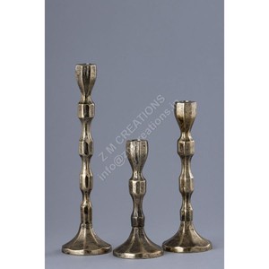 เชิงเทียนโลหะตกแต่งงานแต่งงาน ดีไซน์ทันสมัย ราคาถูก รูปทรงหยดน้ำ ทนความร้อน - Product Image 5