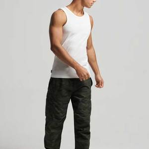 Custom Logo Printed <b>Men</b> Tank Top Fitness Wear Workout <b>Vest</b> Sleeveless Tank Top For Online Sale - Product Image 2