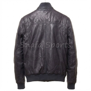 Veste en cuir pour homme, style hiver, chaude, de qualité supérieure, élégante, durable, tendance, moderne, longue, décontractée, veste en cuir - Product Image 2