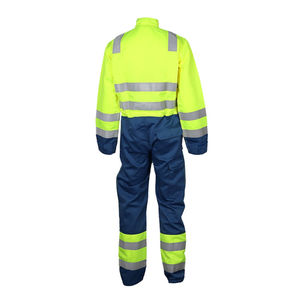 Custom Made Hi Vis Safety Working Coverall <b>Waterproof</b> And Durable Industry Safety <b>Work</b> Coveralls - Product Image 3