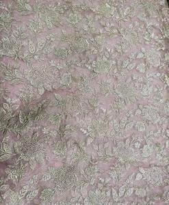 Tela de Chifón Bordada Malty Dobby, 100% Poliéster, Transpirable, Ecológica, para Bodas, Color Personalizado, Suministro Textil, Exportaciones - Product Image 5