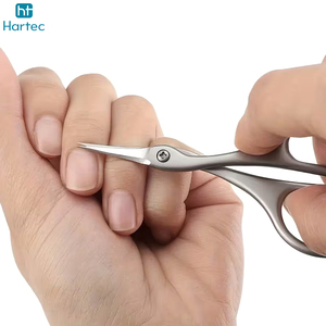 Ciseaux à cuticules en acier inoxydable, haute précision, lame incurvée à pointe fine, ciseaux de manucure pour soins professionnels des ongles - Product Image 6
