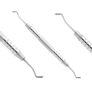 Acero Inoxidable Manual de Alta Calidad # Recortador de margen gingival profesional 79/80 para acabado de coronas dentales y restauraciones - Product Image 1