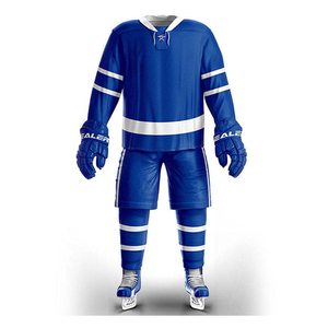Uniforme de Hockey sobre Hielo de Alto Rendimiento, Jersey y Pantalones con Logotipo Personalizado del Equipo, Ropa Deportiva de Secado Rápido que Absorbe la Humedad para Competencia - Product Image 3