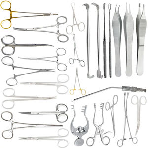 Ensemble d'instruments de chirurgie générale multifonctionnels en acier inoxydable de haute qualité, outils chirurgicaux manuels, prix de gros, avec poignée - Product Image 6