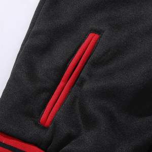 Veste de baseball universitaire bicolore pour homme, style classique et touche moderne, rouge et noir, qualité supérieure, une touche de mode pour homme - Product Image 4