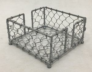 Porta Servilletas Moderno de Metal Negro, Cesta Cuadrada de Alambre para Servilletas, Organizador de Servilletas para Mesa de Comedor y Cocina - Product Image 4