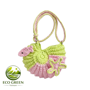 New design 2026 Seaside Style Seashell Crochet <b>Bag</b> Handmade Summer Beach <b>Tote</b> <b>Knit</b> Shoulder <b>Bag</b> Eco Friendly Women - Product Image 4